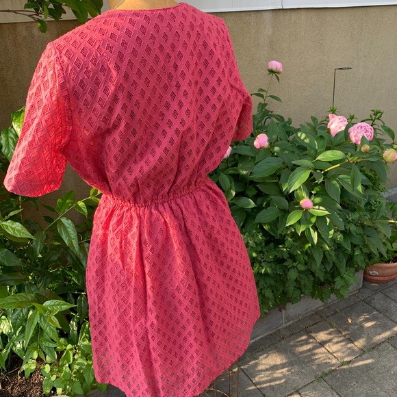 Vintage Hibiscus Patterned Dress - Picture 4 of 6